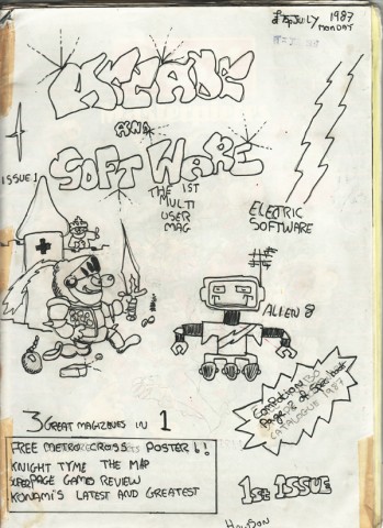 Arcade and Software Magazine Cover
